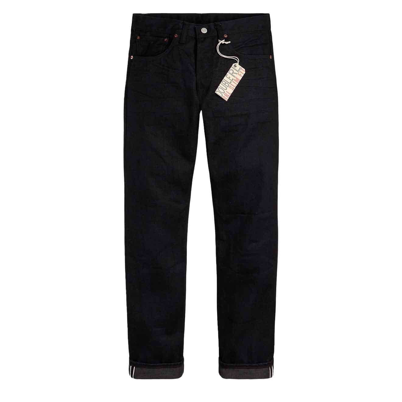 RRL by Ralph Lauren Slim Fit Selvedge Jean Black | The Sporting Lodge