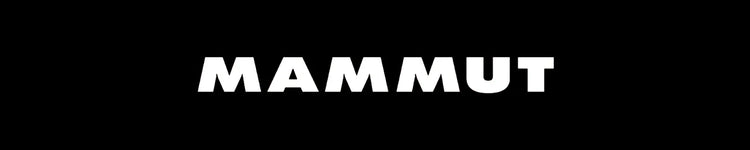 Mammut Brand logo on black background
