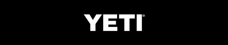 Yeti Brand Logo on Black Background