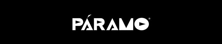 Paramo Brand logo on black background 