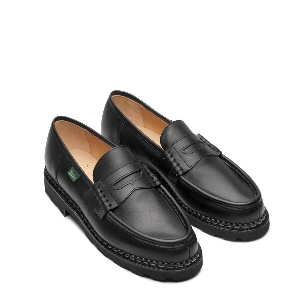 Paraboot Reims Shoe Black | The Sporting Lodge