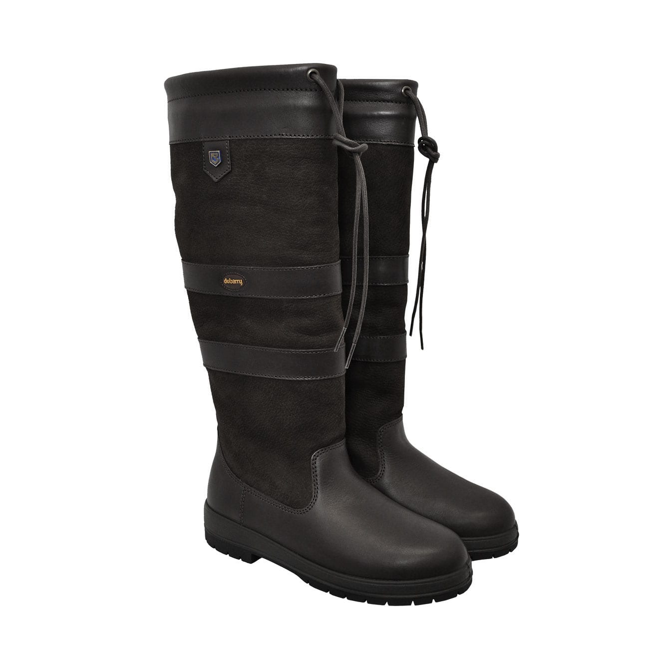 Dubarry Womens Galway Gortex Leather Boot Black | The Sporting Lodge