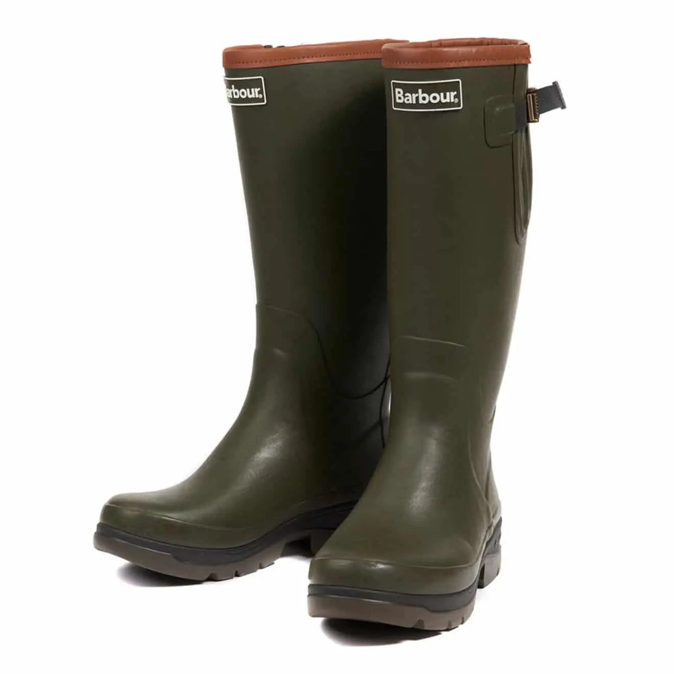 Barbour Tempest Wellingtons Olive | The Sporting Lodge