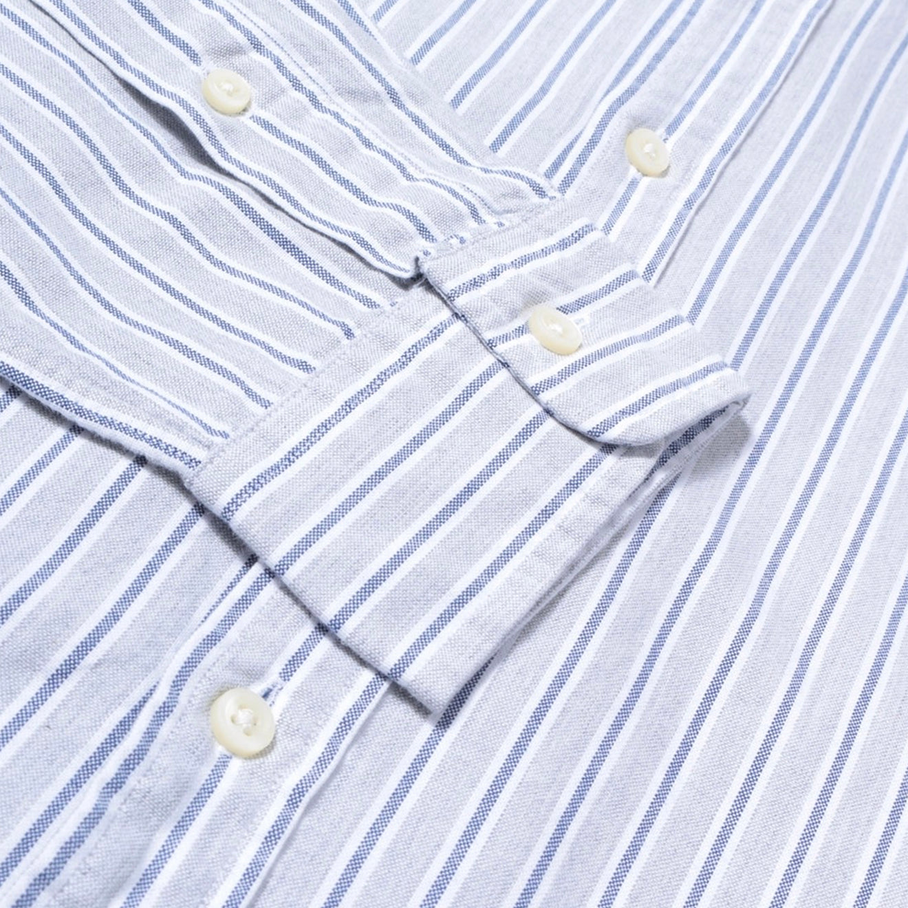 Polo Ralph Lauren Slim Fit Oxford Shirt Sky / Grey | The Sporting Lodge
