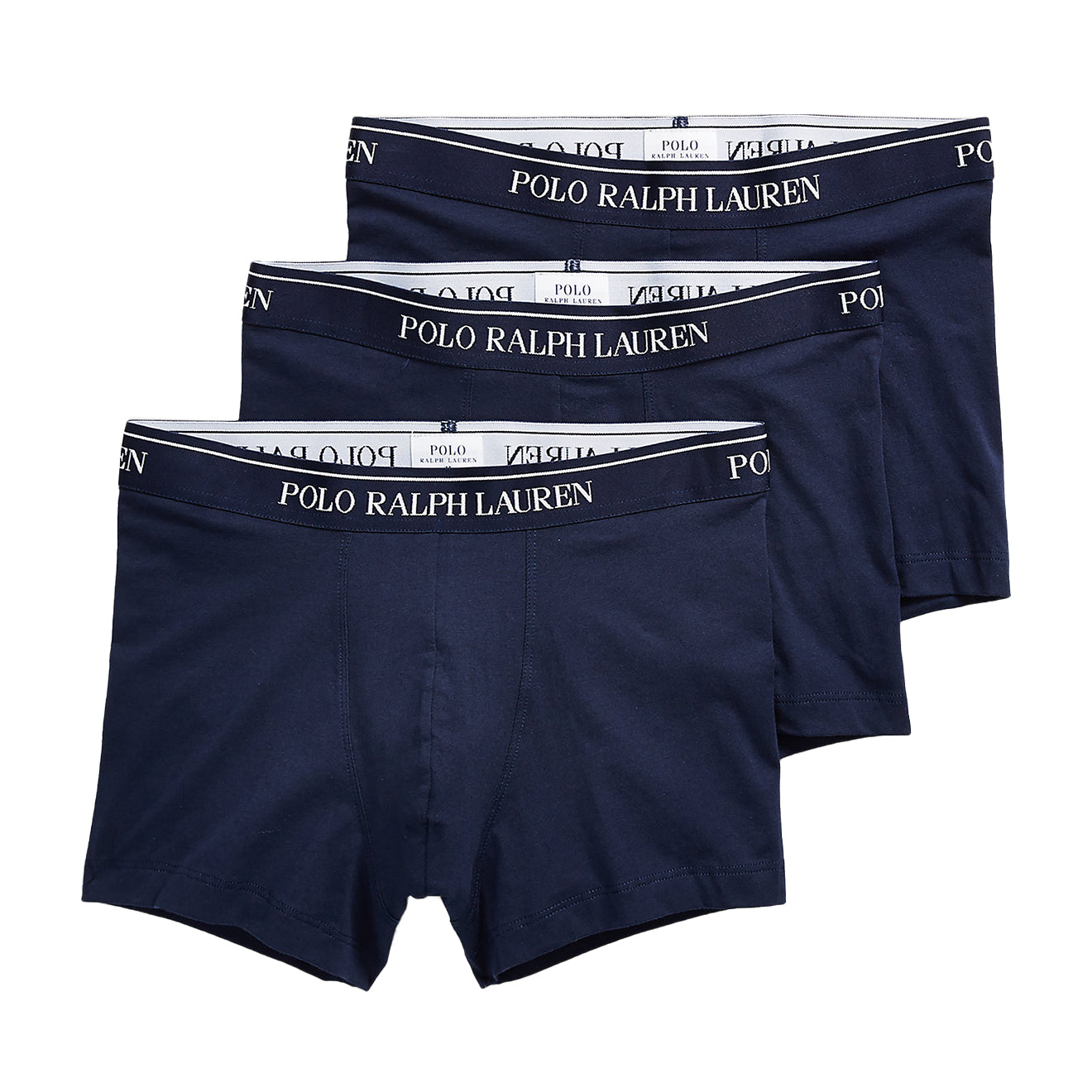 Polo Ralph Lauren Stretch Cotton Trunk 3-Pack Navy / Navy / Navy | The ...
