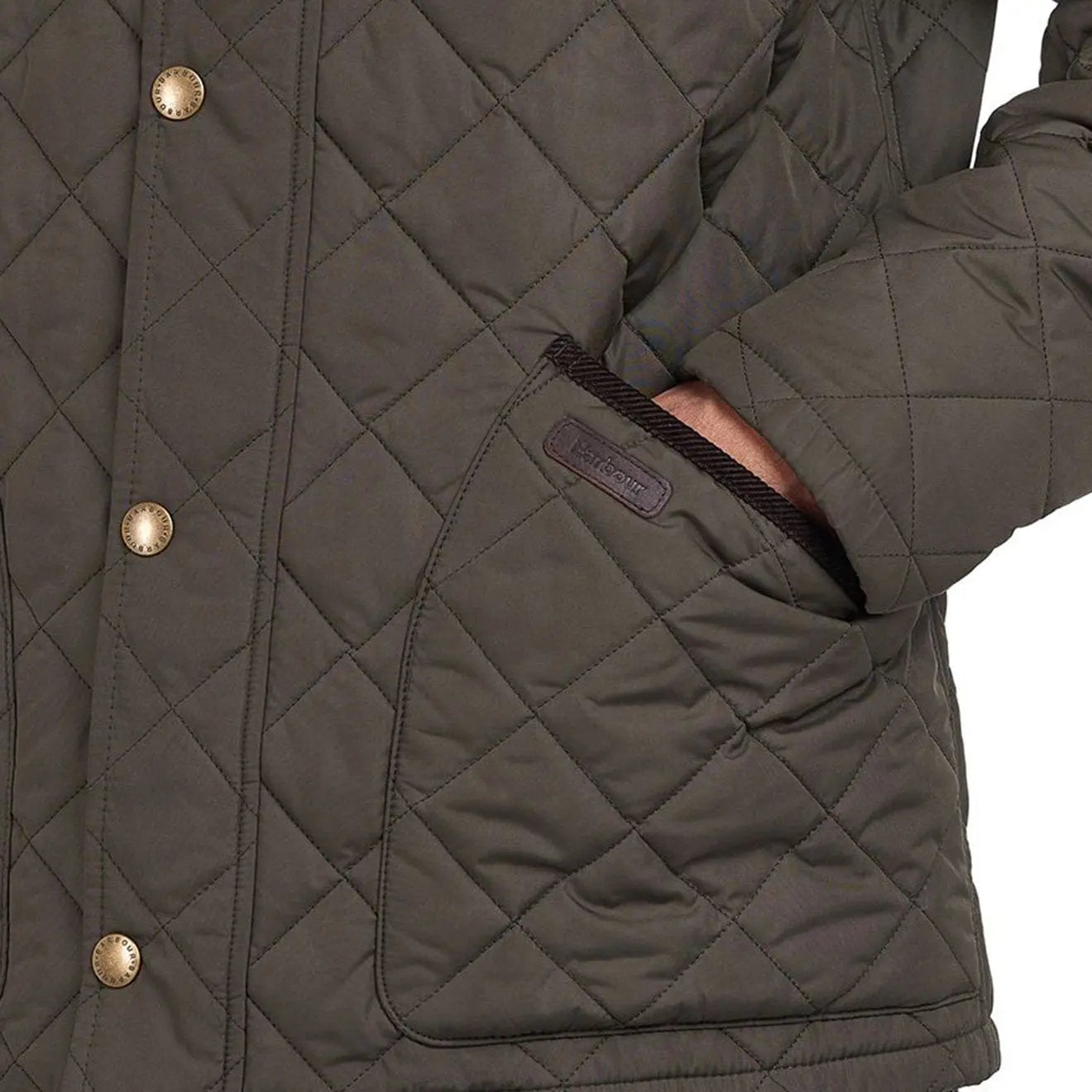 Barbour Dinsdale Quilt Jacket Forest | The Sporting Lodge