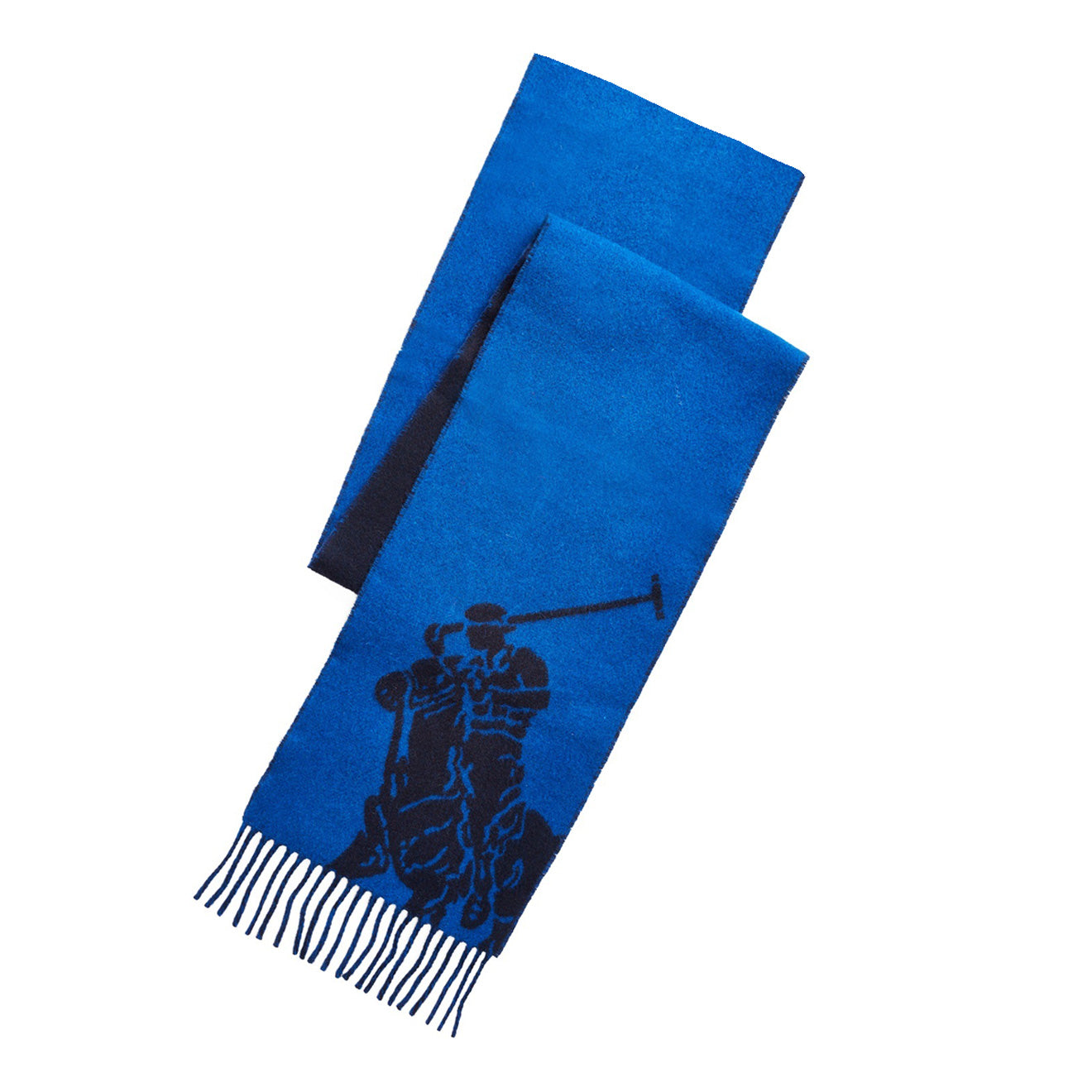 Polo Ralph Lauren Big PP Scarf Navy / Blue | The Sporting Lodge