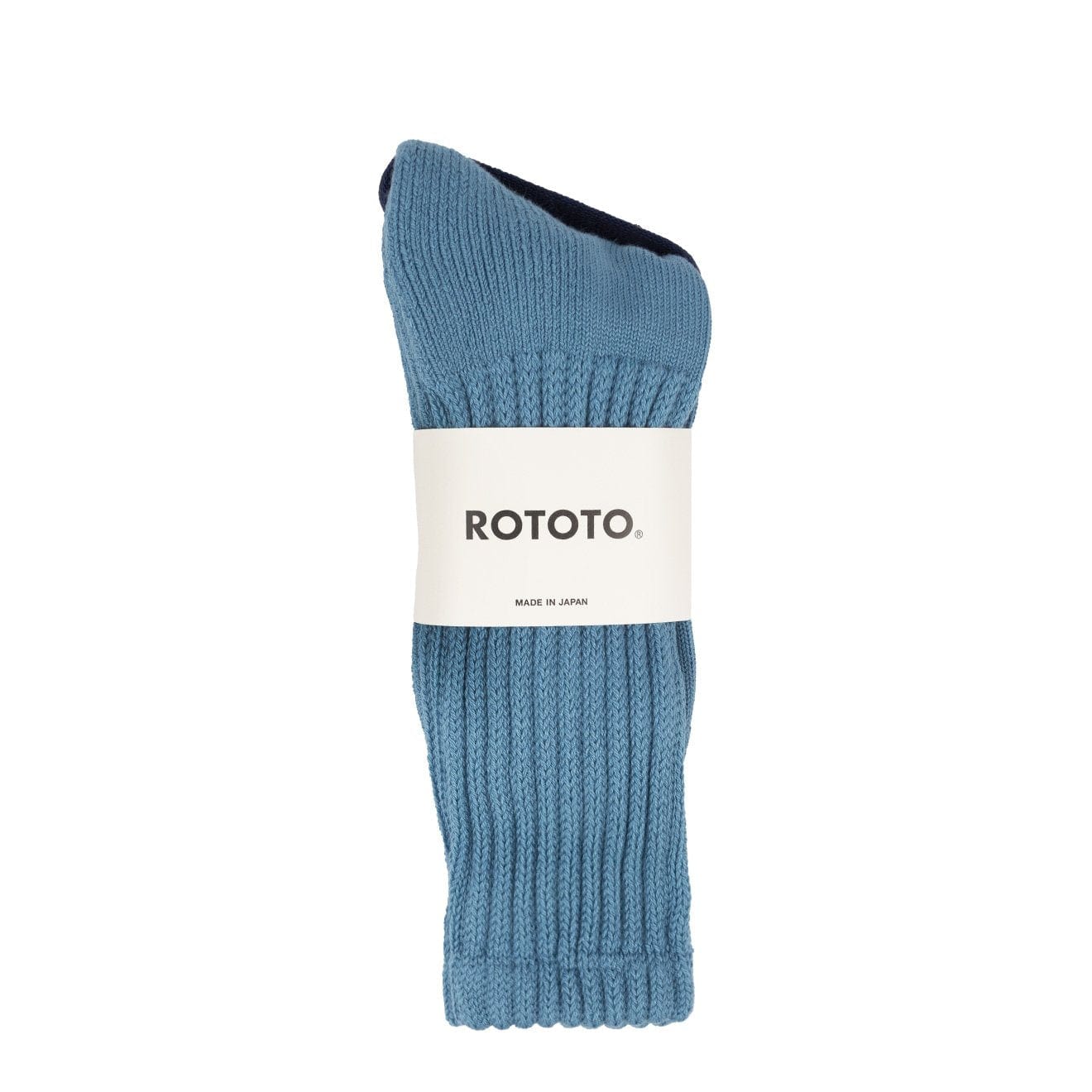 RoToTo Loose Pile Socks Mid Blue | The Sporting Lodge