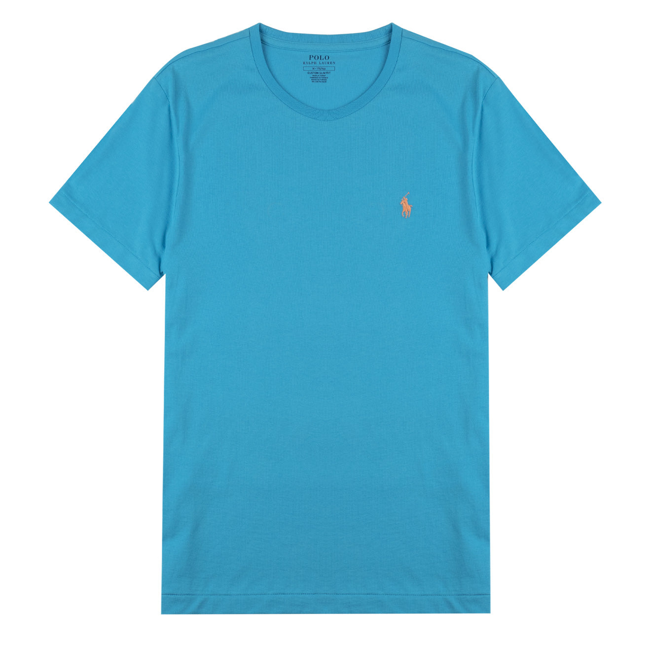 Polo Ralph Lauren Custom Classic Fit S/S T-Shirt Cove Blue | The Sporting  Lodge