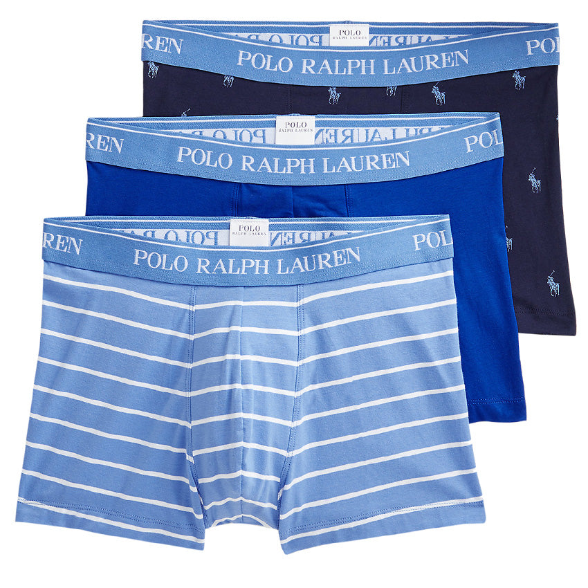 Polo Ralph Lauren Classic Trunk 3-Pack Blue / Stripe / Navy | The ...