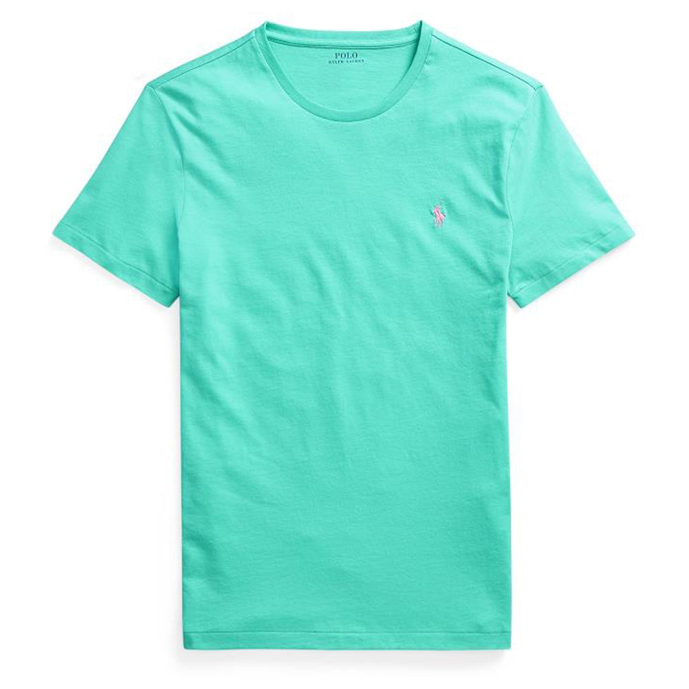 Polo Ralph Lauren Custom Classic Fit S/S T-Shirt Sunset Green | The ...