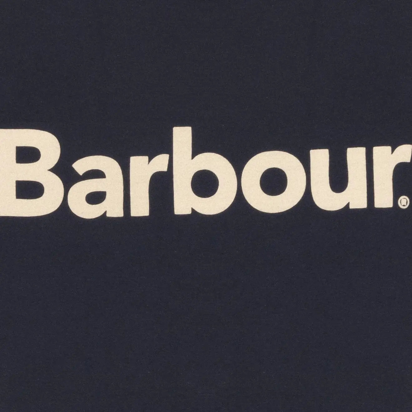 Barbour Logo T-Shirt New Navy | The Sporting Lodge