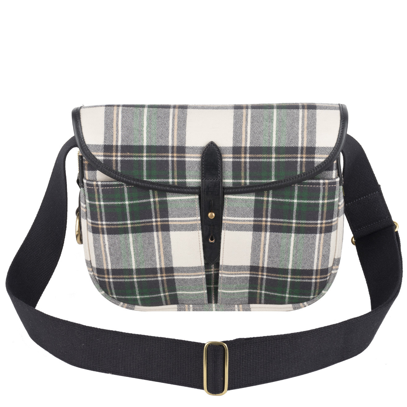 Brady Stour Shoulder Bag Forest Check / Black | The Sporting Lodge