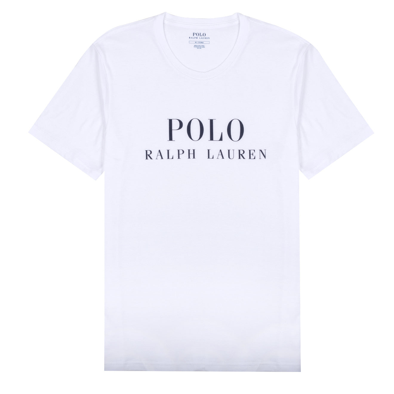 Polo Ralph Lauren S/S Crew Logo Sleep Top White | The Sporting Lodge