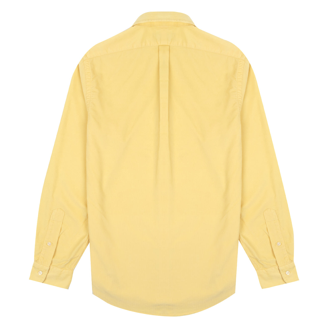 Polo Ralph Lauren Slim Fit Corduroy Shirt Empire Yellow | The Sporting ...