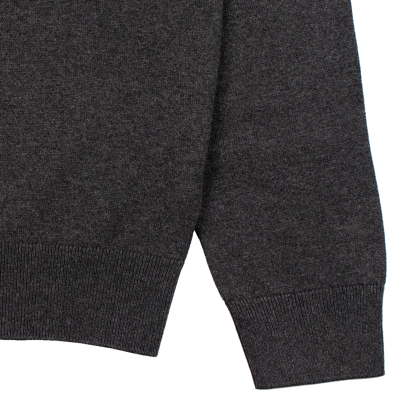 Polo Ralph Lauren Cotton Hybrid Pullover Knit Charcoal Heather | The ...