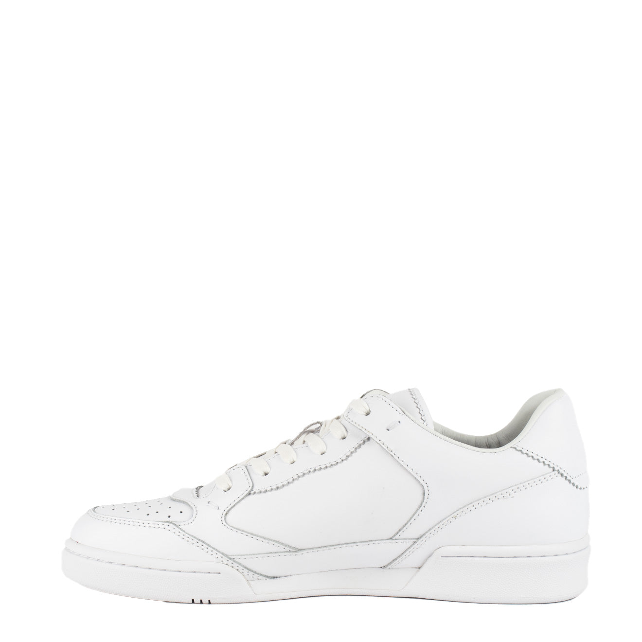 Ralph Lauren Court Lux Low Top Lace Trainer White | The Sporting Lodge