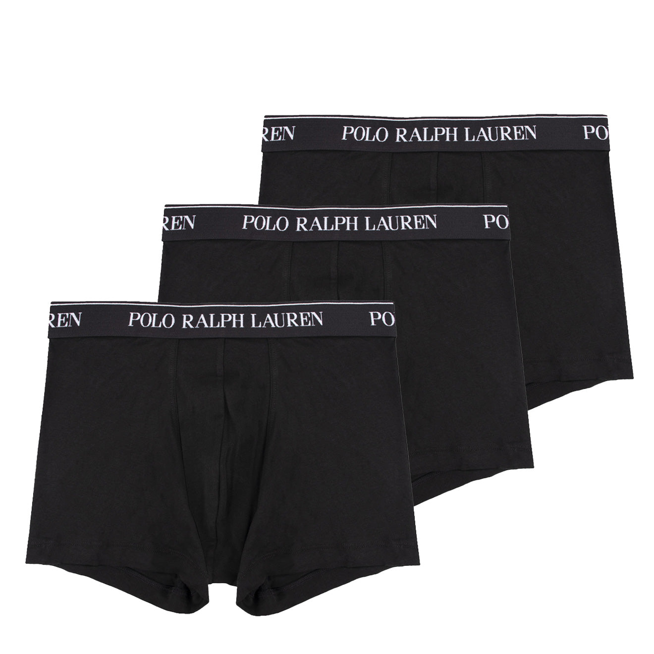 Polo Ralph Lauren Classic 3-Pack Trunks Black | The Sporting Lodge