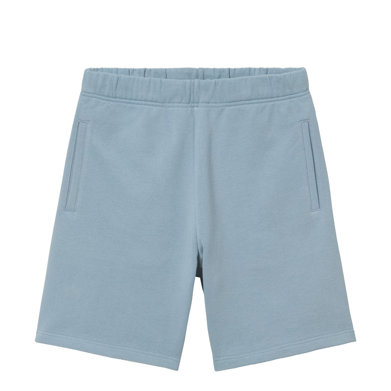 Carhartt WIP Pocket Sweat Short Frosted Blue | The Sporting Lodge