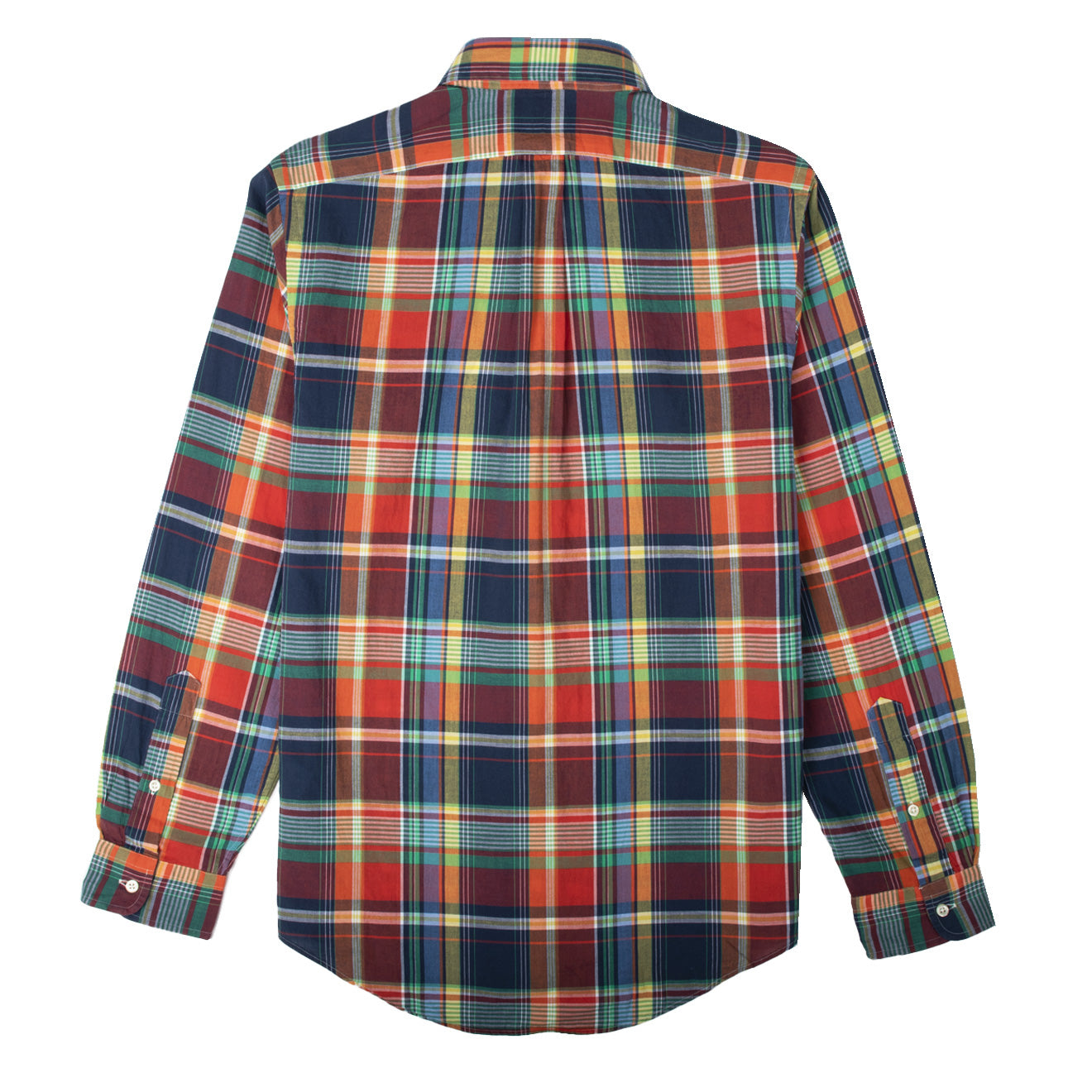 Polo Ralph Lauren L/S Custom Fit Check Shirt Blue / Red Multi | The ...