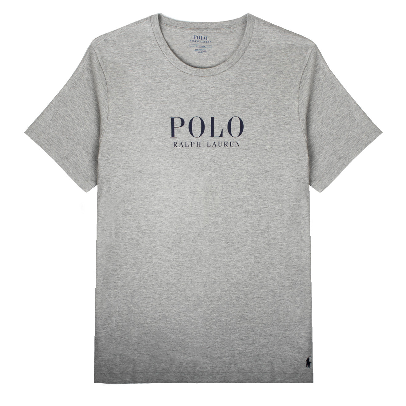 Polo Ralph Lauren S/S Logo Sleep Top Andover Heather | The Sporting Lodge