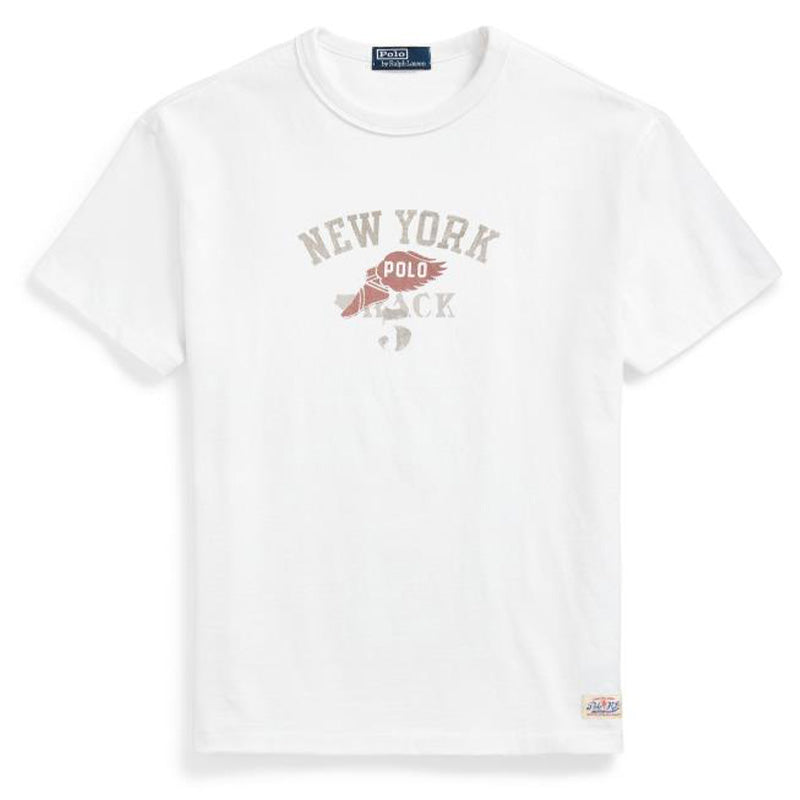 Polo Ralph Lauren New York T-Shirt Classic Oxford White | The Sporting ...