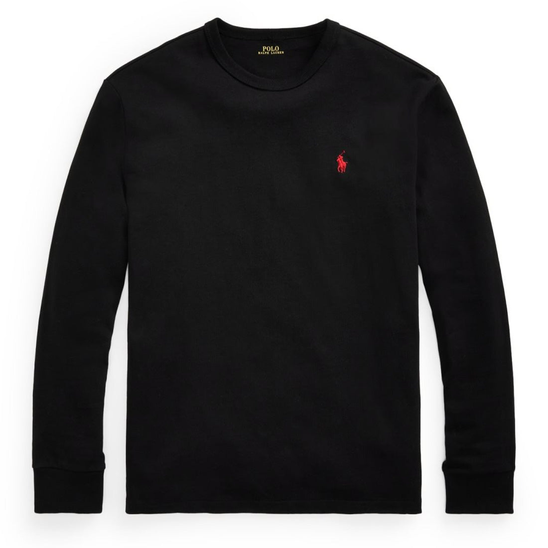 Polo Ralph Lauren Classic Fit L/S T-Shirt Polo Black | The Sporting Lodge