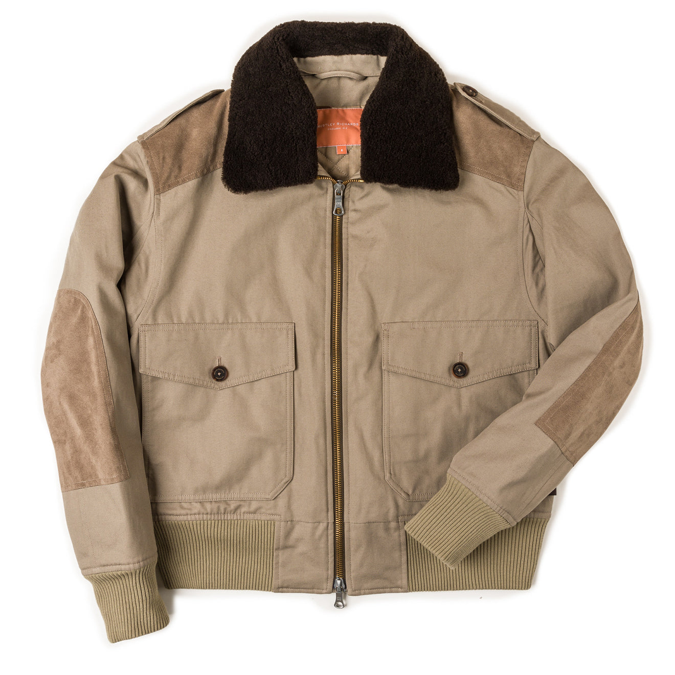 Westley Richards Hide Jacket Sand Stone | The Sporting Lodge