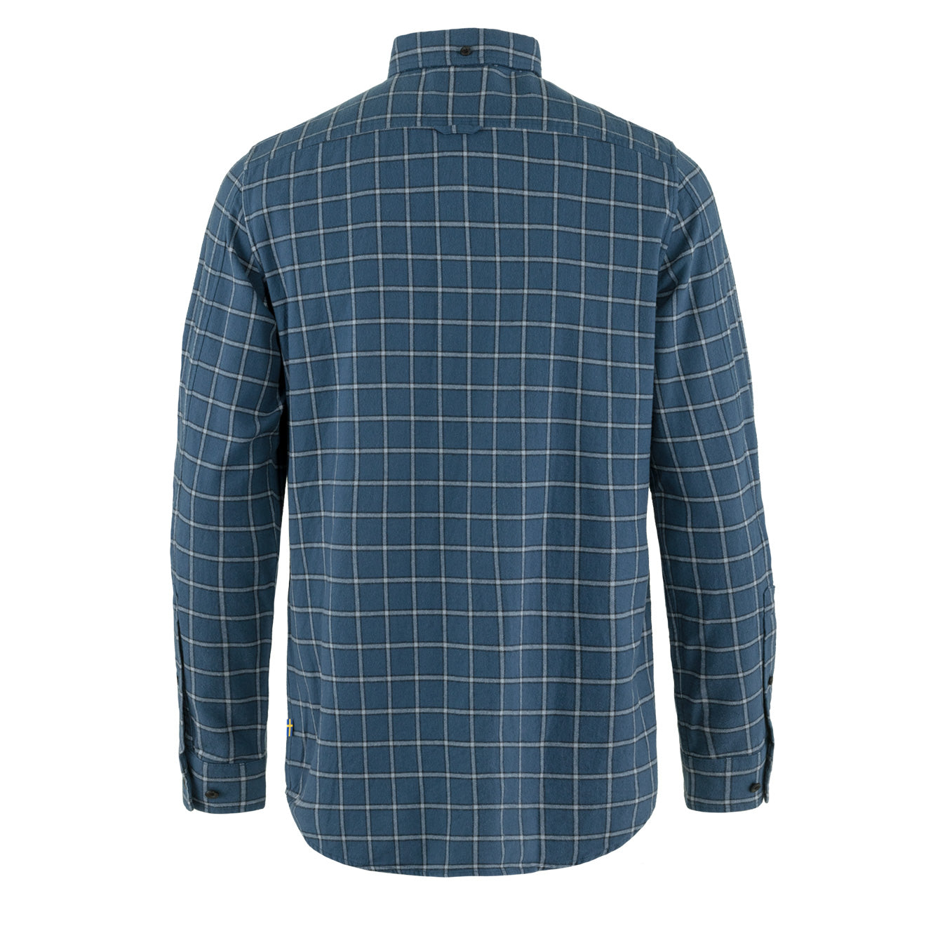 Fjallraven Ovik Flannel Shirt Indigo Blue / Flint Grey | The Sporting Lodge