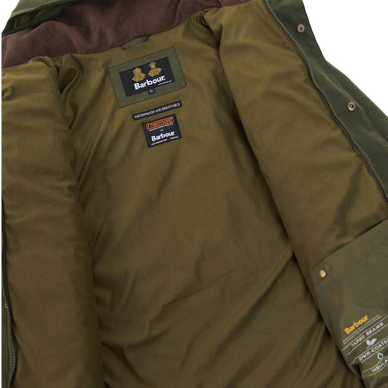 Barbour Beaconsfield Jacket Olive | The Sporting Lodge