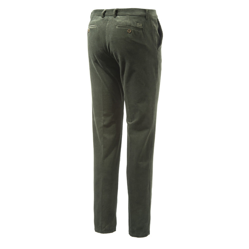 Beretta Corduroy Classic Pants Dark Green | The Sporting Lodge