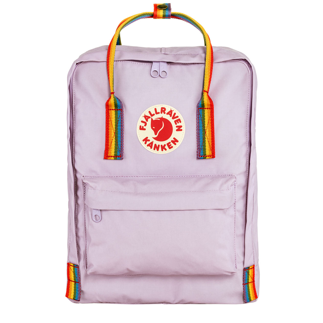 Fjallraven Kanken Rainbow Classic Backpack Pastel Lavender / Rainbow ...