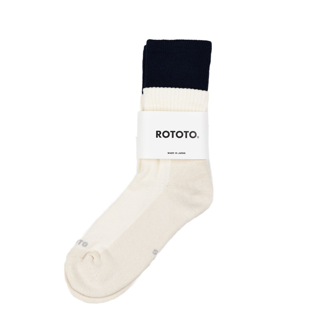 Rototo Top Block Navy / Off White | The Sporting Lodge