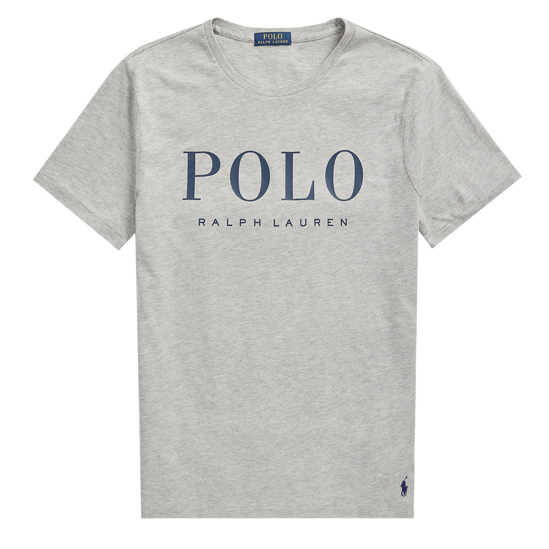 Polo Ralph Lauren Custom Slim Fit Logo Jersey T-Shirt Andover Heather ...