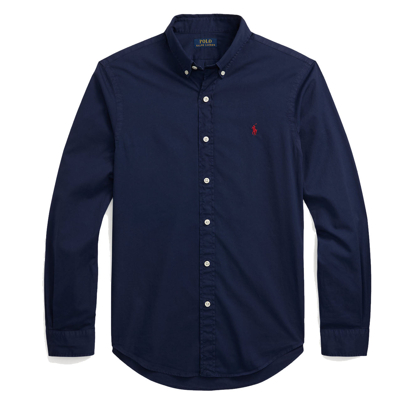 Polo Ralph Lauren Slim Fit Twill Shirt Newport Navy | The Sporting Lodge